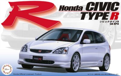 1:24 Scale Fujimi Honda Civic Type R LA-EP3 Model Kit