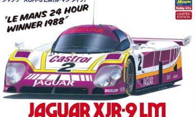 1:24 Scale Hasegawa Jaguar XJR-9 Le Mans 24hr 1988 Winner Model Kit