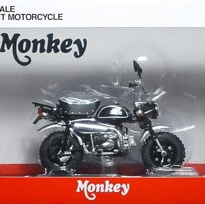 1:12 scale Aoshima Honda Monkey Limited (Black) Diecast Model