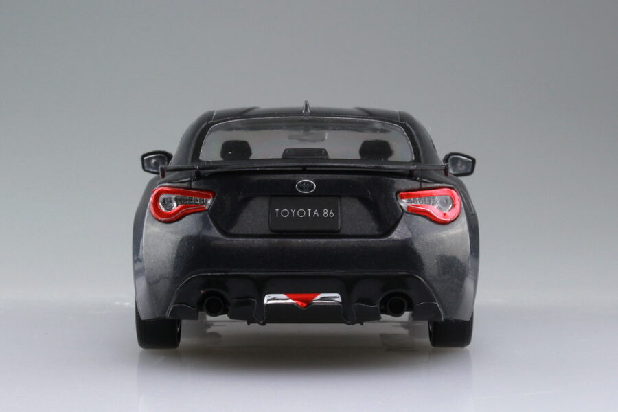 1:32 Scale Aoshima Toyota GT86 (Dark Grey Metallic) Snap Kit - Image 6