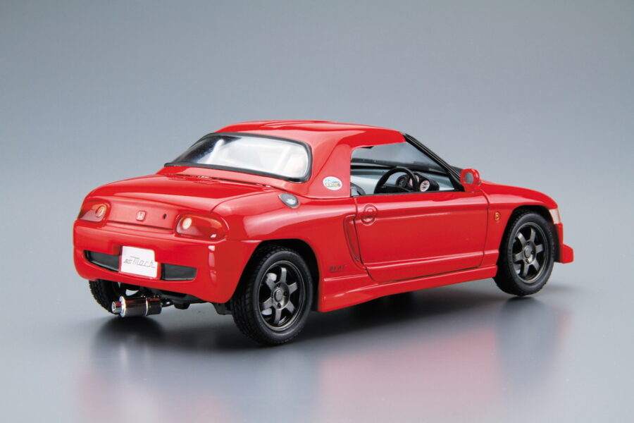 1:24 Scale Aoshima RS Mach Honda Beat '91 Model Kit - Image 3