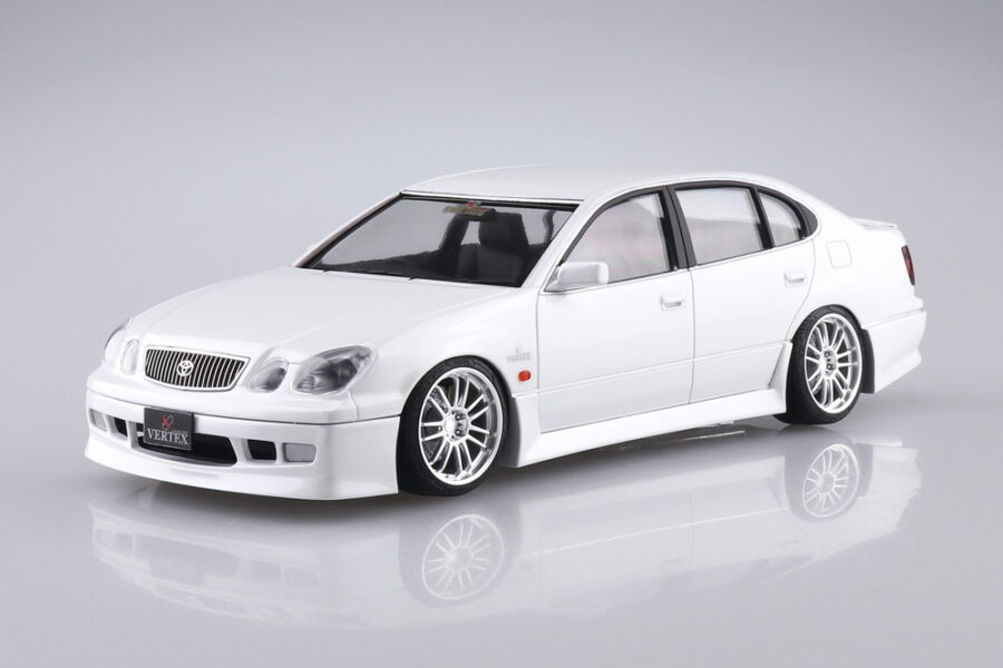 1:24 Scale Aoshima Vertex Toyota JZS161 Aristo '00 Model Kit - Image 2
