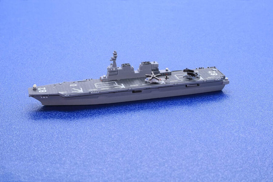 1:3000 Scale Fujimi JMSDF Escort Flotilla 1 Model Set No.30 w/Ship-Based Helicopter Model Set - Image 3