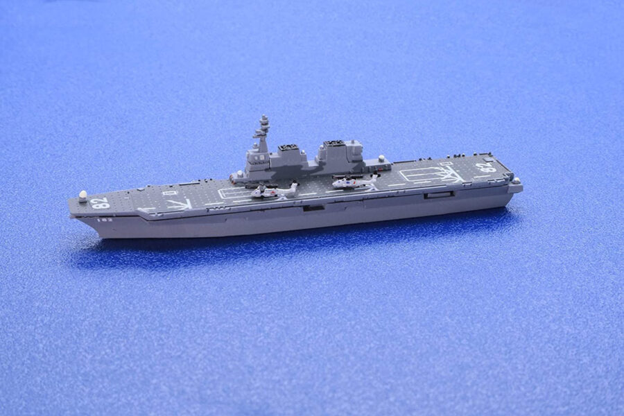1:3000 Scale Fujimi JMSDF Escort Flotilla 1 Model Set No.30 w/Ship-Based Helicopter Model Set - Image 4