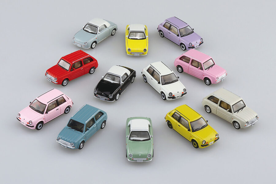 1:64 Scale Aoshima Nissan Pike Car Collection Blind Box - Image 2