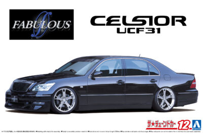 1:24 Scale Aoshima Fabulous Toyota UCF31 Celsior '03 Car Model Kit