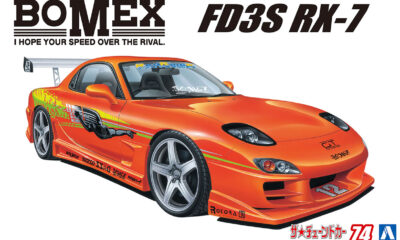 1:24 Scale Aoshima Bomex Mazda FD3S RX-7 '99 Model Kit