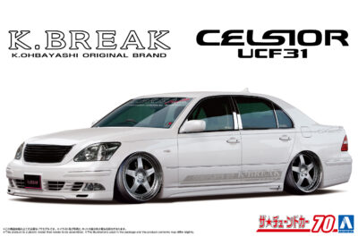 1:24 Scale Aoshima K-Break Toyota UCF31 Celsior '03 Car Model Kit