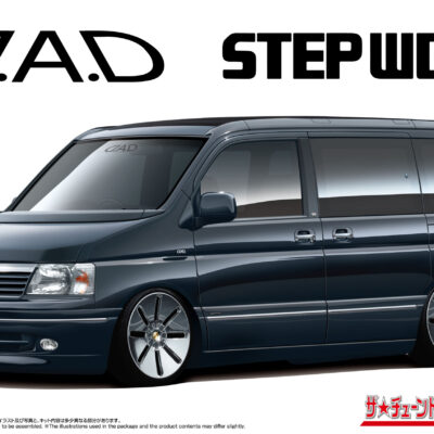 1:24 Scale Aoshima D.A.D Honda RF3 STEP WGN '01 Car Model Kit