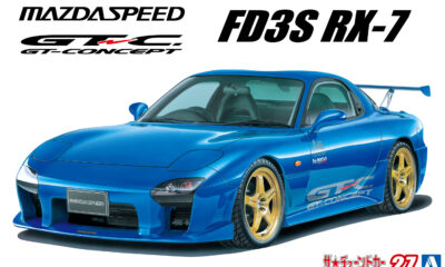 1:24 Scale Aoshima Mazdaspeed FD3S RX-7 A-Spec GT-C '99 Car Model Kit