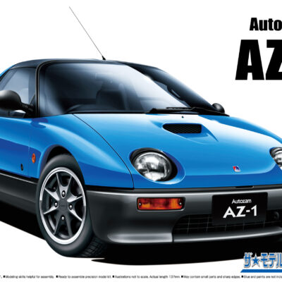 1:24 Scale Aoshima Autozam Mazda PG6SA AZ-1 '92 Car Model Kit