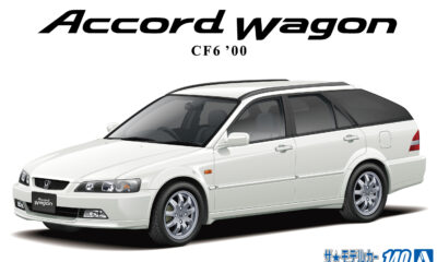 1:24 Scale Aoshima Honda CF6 Accord Wagon VTL '00 Car Model Kit