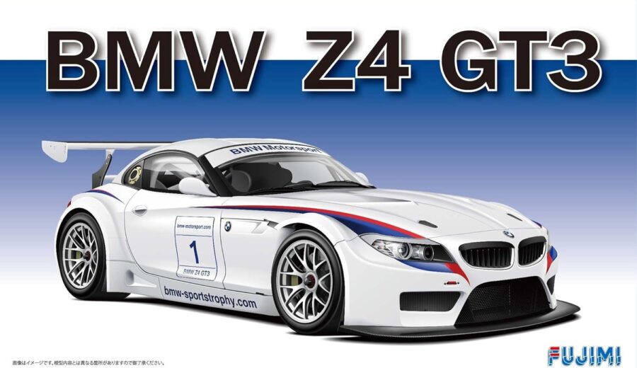 1:24 Scale Fujimi BMW Z4 GT3 2011 w/Photo-Etch Parts Model Kit