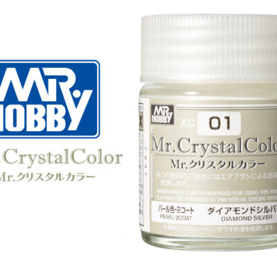 Mr Hobby Mr Crystal Color Pearl Coat Paint – Choose Colour