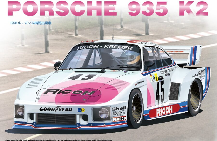 1:24 Scale Beemax Porsche 935 K2 1978 LM Model Kit