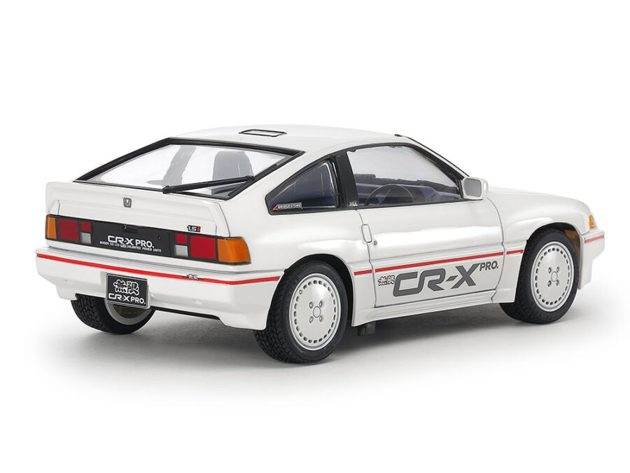 1:24 Scale Tamiya Honda Ballade Sports Mugen CR-X Pro) Model Kit - Image 3