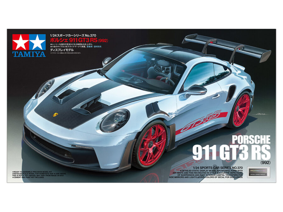 1:24 Scale Tamiya Porsche 911 GT3 RS (992) Model Kit