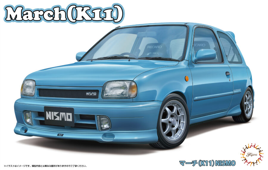 1:24 Scale Fujimi Nissan Micra/March K11 Nismo Model Kit