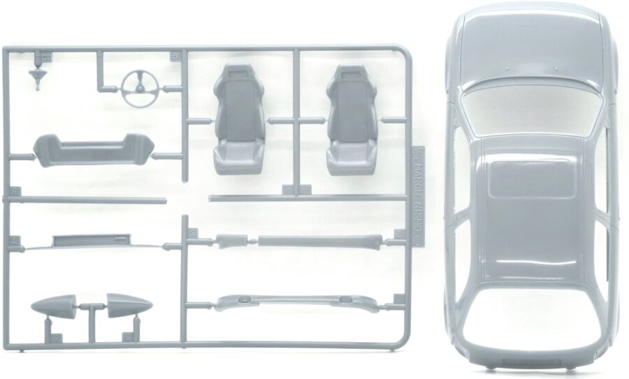 1:24 Scale Fujimi Nissan Micra/March K11 Nismo Model Kit - Image 2