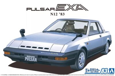 1:24 Scale Aoshima Nissan Pulsar EXA HN12 '83 Car Model Kit