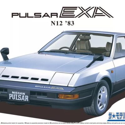 1:24 Scale Aoshima Nissan Pulsar EXA HN12 '83 Car Model Kit