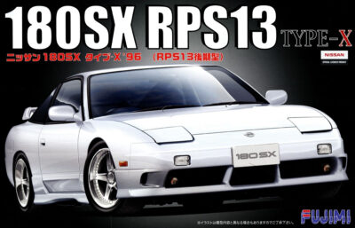 1:24 Scale Fujimi Nissan 180SX RPS13 Type X Model Kit