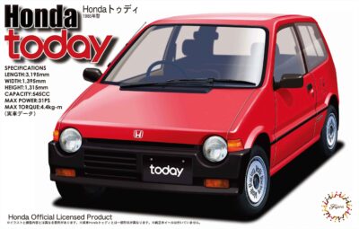 1:24 Scale Fujimi Honda Today G Model Kit