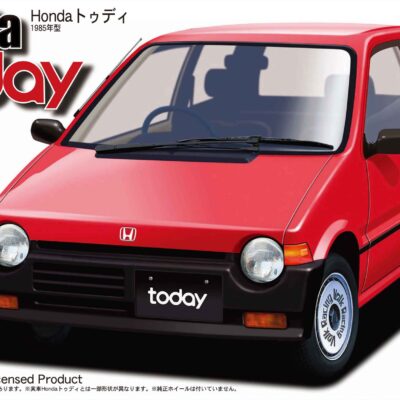 1:24 Scale Fujimi Honda Today G Model Kit inc Motocompo Scooter
