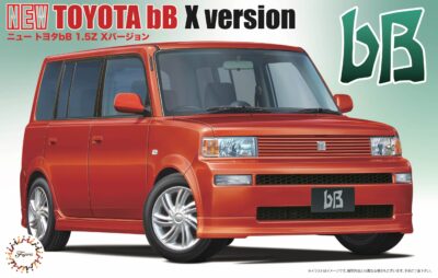 1:24 Scale Fujimi Toyota bB Z/1.5 2WD X Version Model Kit