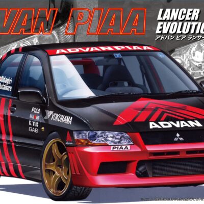 1:24 Scale Fujimi Advan PIAA Lancer Evolution VII Model Kit