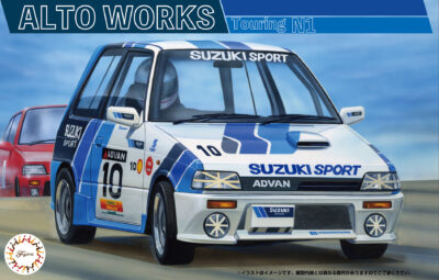 1:24 Scale Fujimi Suzuki Alto Works Touring N1 Model Kit