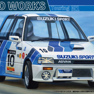 1:24 Scale Fujimi Suzuki Alto Works Touring N1 Model Kit