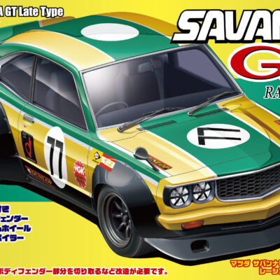 1:24 Scale Fujimi Mazda Savanna GT Late Racing Type Model Kit
