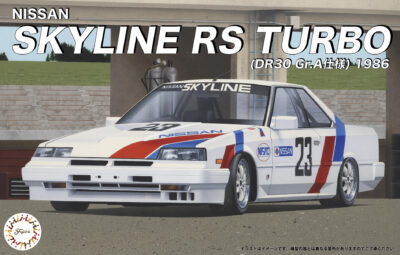 1:24 Scale Fujimi Nissan Skyline RS Turbo (DR30 Gr.A) 1986 Model Kit