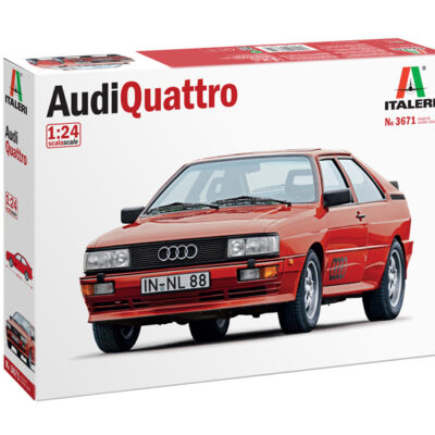 1:24 Scale Italeri Audi Quattro Model Kit