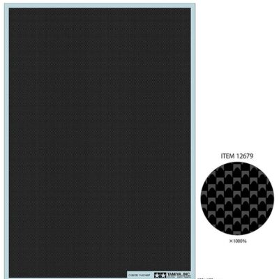 Tamiya Carbon Fibre Decal Sheet 190x130mm