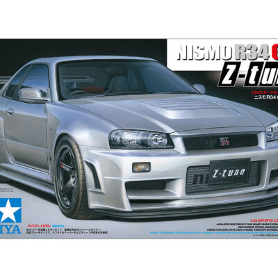 1:24 Scale Tamiya Nissan Skyline R34 GTR Z-Tune Model Kit