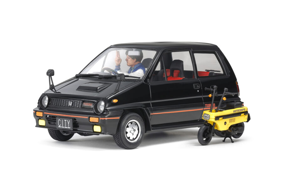 1:24 Scale Tamiya Honda City Turbo Model Kit - Image 2