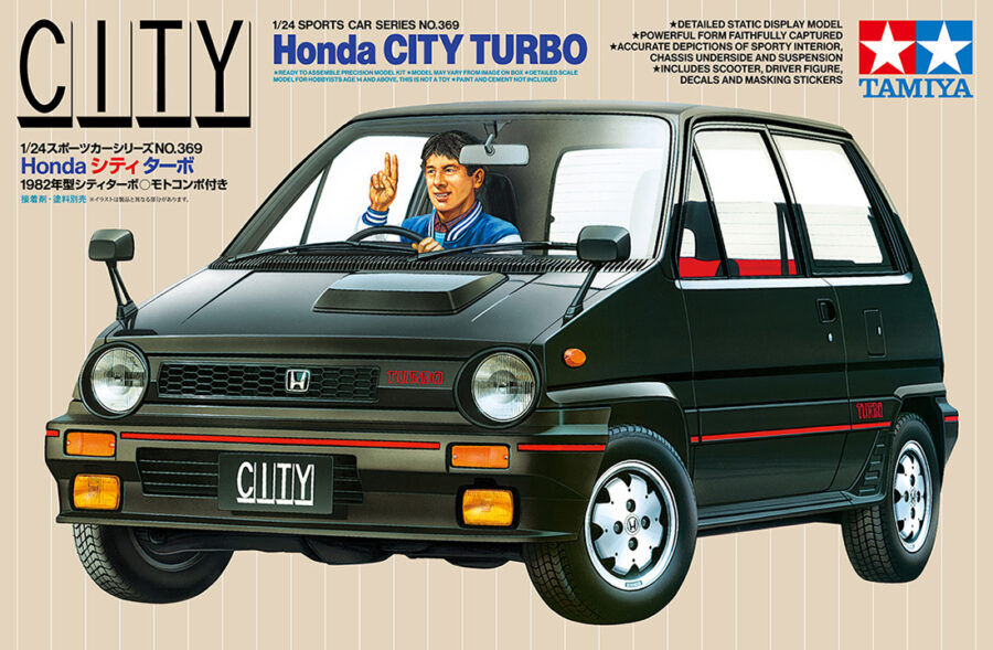 1:24 Scale Tamiya Honda City Turbo Model Kit