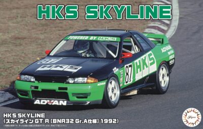 1:24 Scale Fujimi Nissan HKS Skyline BNR32 GTR Gr.A '92 Model Kit