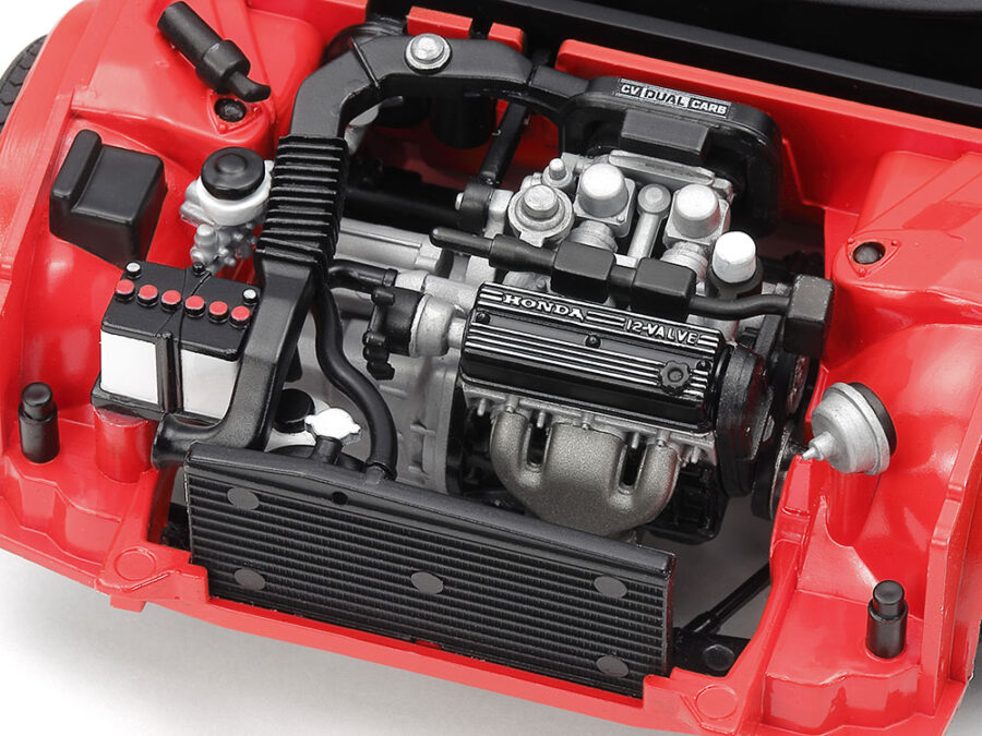 1:24 Scale Tamiya Honda Prelude XX Model Kit - Image 6