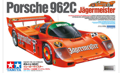 1:24 Scale Tamiya Porsche 962C Jägermeister Model Kit