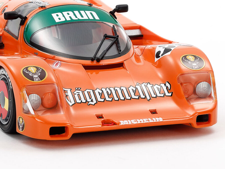 1:24 Scale Tamiya Porsche 962C Jägermeister Model Kit - Image 4