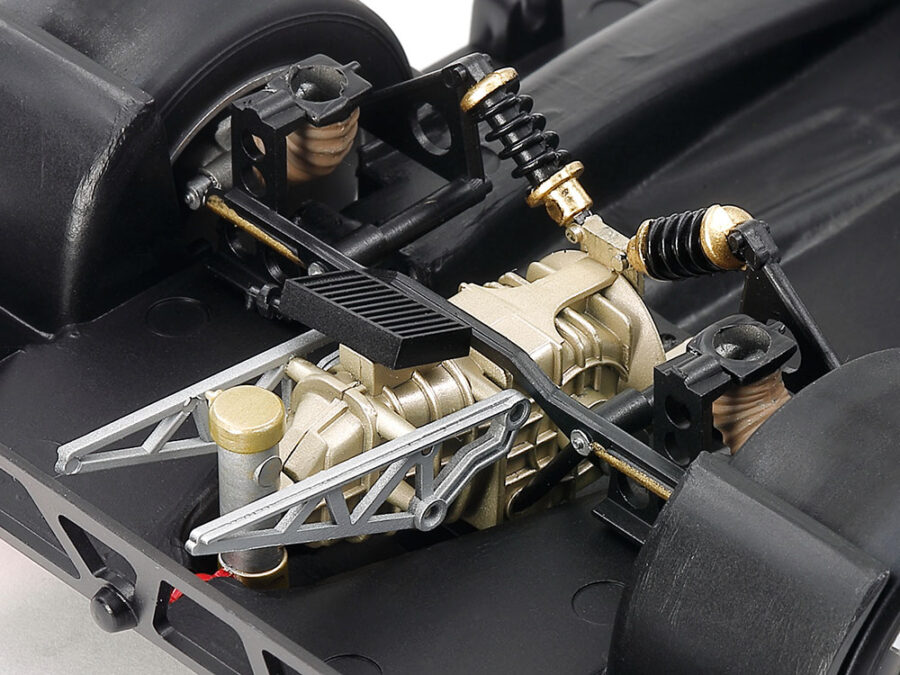 1:24 Scale Tamiya Porsche 962C Jägermeister Model Kit - Image 5