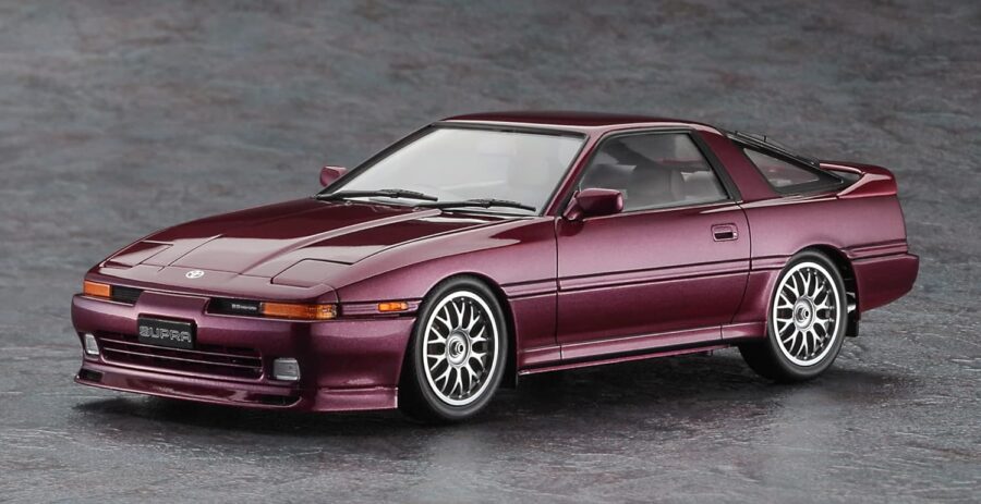 1:24 Scale Hasegawa Toyota Supra A70 2.5GT Twin Turbo R Custom Version Model Kit - Image 2