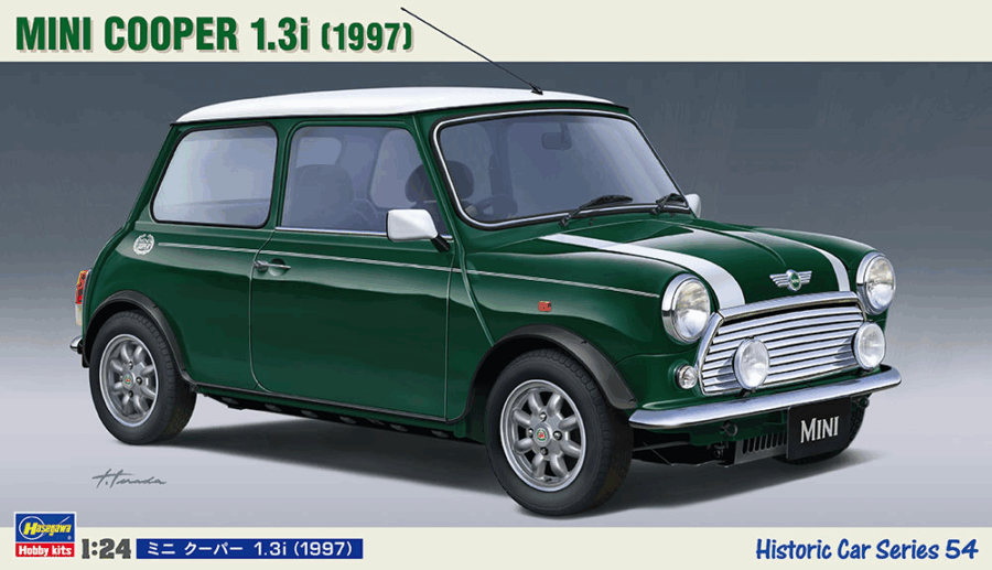 1:24 Scale Hasegawa Mini Cooper 1.3i 1997 Model Kit