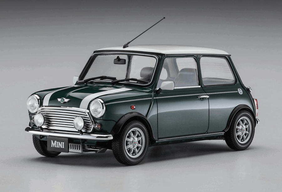 1:24 Scale Hasegawa Mini Cooper 1.3i 1997 Model Kit - Image 2