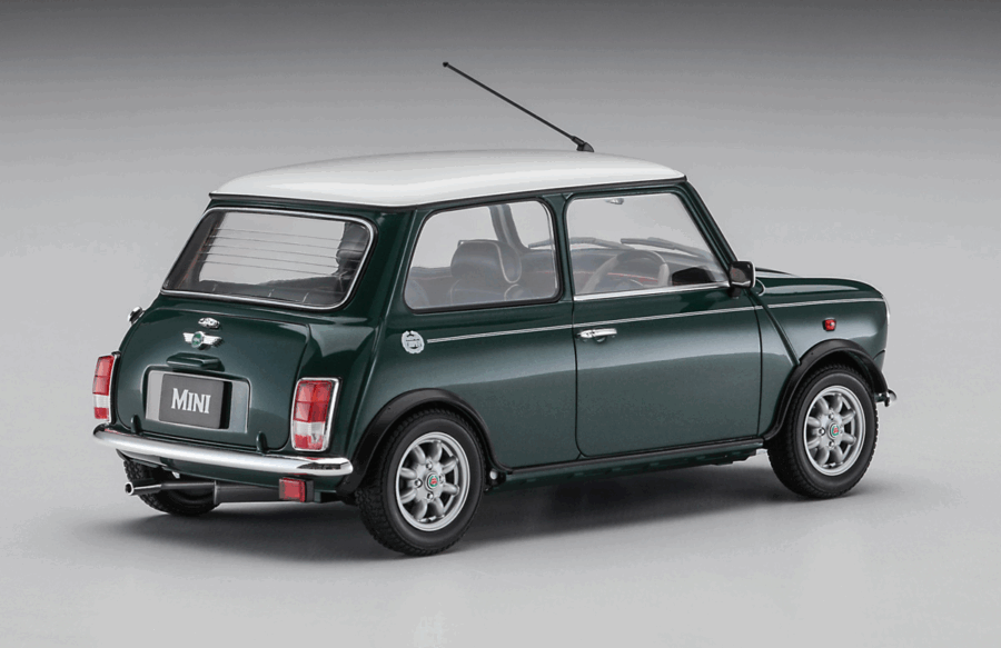 1:24 Scale Hasegawa Mini Cooper 1.3i 1997 Model Kit - Image 3