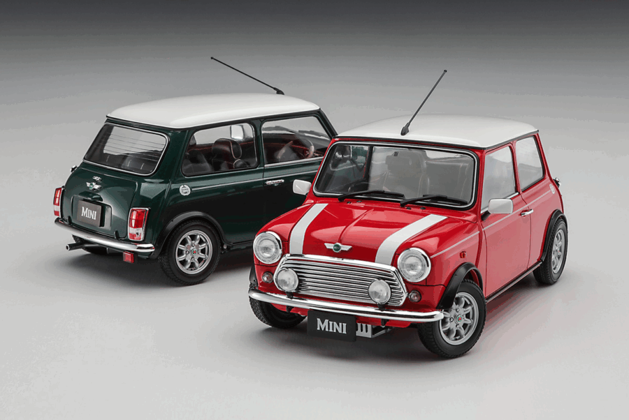 1:24 Scale Hasegawa Mini Cooper 1.3i 1997 Model Kit - Image 7