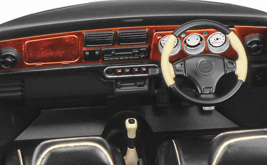 1:24 Scale Hasegawa Mini Cooper 1.3i 1997 Model Kit - Image 8